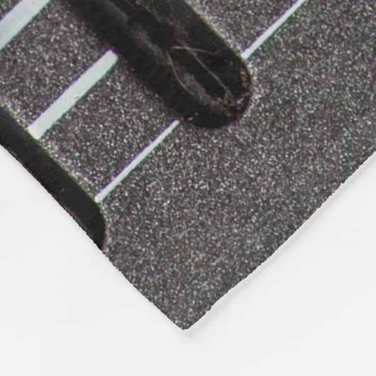 Tasten auf einem Tonmischer im Aufnahmestudio. Fleecedecke (Ecke)