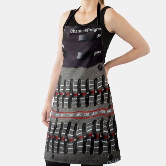 Tasten auf einem Tonmischer im Aufnahmestudio. Schürze (InSitu)