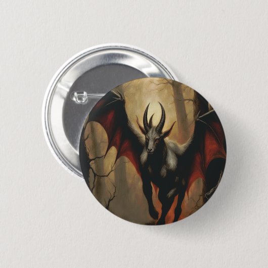 Tasten der Jersey Devil Renaissance Button (Vorne & Hinten)