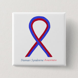 Tasten des Noonan-Syndrom-Buttons Button