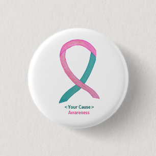 Tasten für das rosa und Aquamarine Button zur Sens