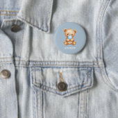 Tasten für den blauen Individuelle Name Teddy Bear Button (Beispiel)