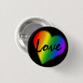 Tasten für Gay Pride Liebe für den gleichen Geschl Button (Vorne & Hinten)