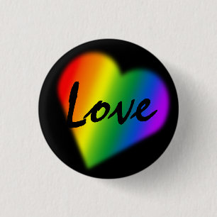 Tasten für Gay Pride Liebe für den gleichen Geschl Button