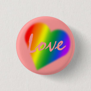 Tasten für Gay Pride Liebe für den gleichen Geschl Button