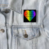 Tasten für Gay Pride Liebe für den gleichen Geschl Button (Beispiel)