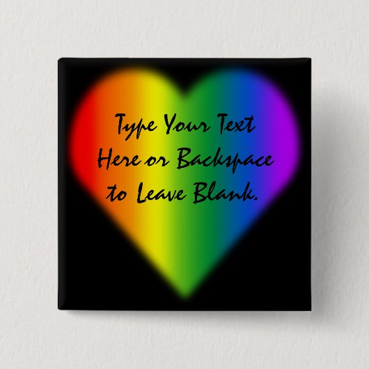 Tasten für Gay Pride Liebe für den gleichen Geschl Button (Vorderseite)