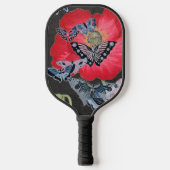 TASTEN FÜR Paddle-Paddeln und KANJI-GLÜCKLICHKEIT Pickleball Schläger (Vorderseite)