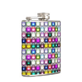 Tasten Galore 1 Wrapped Flask Flachmann (Rechts)