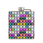 Tasten Galore 1 Wrapped Flask Flachmann (Rückseite)