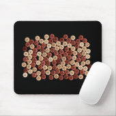 Tasten - Kunstfotografie Mousepad (Mit Mouse)