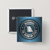 Tasten "Missouri Steel (Blue)" Button (Vorne & Hinten)