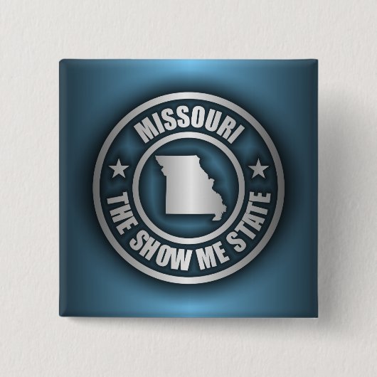 Tasten "Missouri Steel (Blue)" Button (Vorderseite)