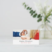 Tasten, Realtor, Anwesen Agent Visitenkarte (Stehend Vorderseite)