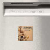 Tasten und frisch gebrühter Kaffee Magnet (In Situ (Geschirrspüler))