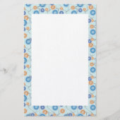 Tasten und Nähnadeln Briefpapier (Vorderseite)