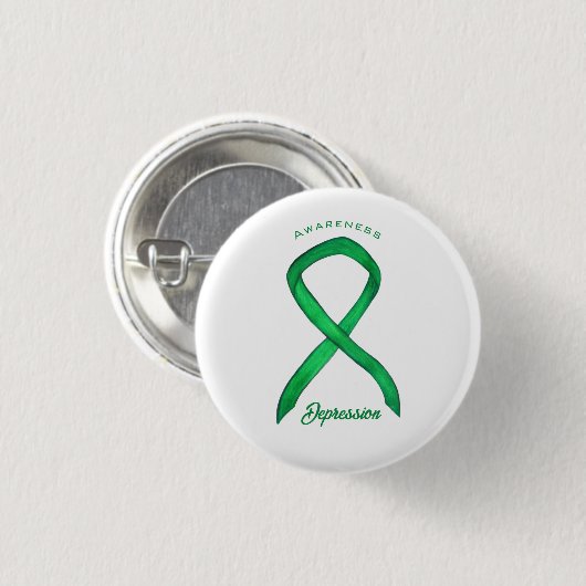 Tasten zum Button "Depression Awareness Ribbon Gre (Vorne & Hinten)