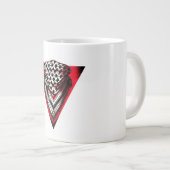 Tastenanschlag für das rote Dreieck Jumbo-Tasse (Vorderseite Rechts)