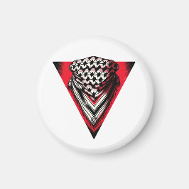 Tastenanschlag für das rote Dreieck Magnet