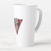 Tastenanschlag für das rote Dreieck Milchtasse (Rechte Ecke)