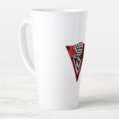 Tastenanschlag für das rote Dreieck Milchtasse (Linke Ecke)