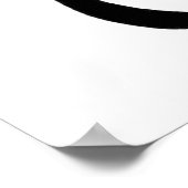 Tastenanschlag Poster (Ecke)