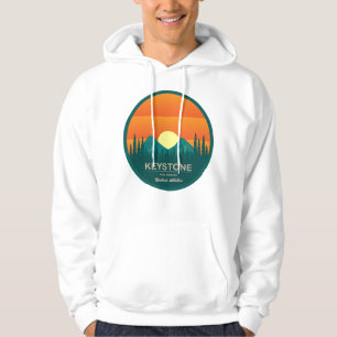 Tastenanschlag-Retroreise Hoodie