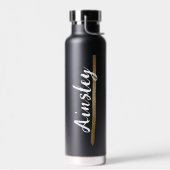 Tastenanschläge für Goldene Pinselstriche - Namens Trinkflasche (Links)