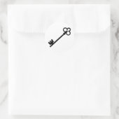 Tastenaufkleber Runder Aufkleber (Tasche)