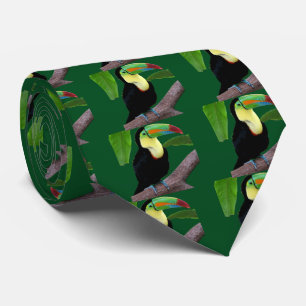 Tastenbeladener Toucan Krawatte