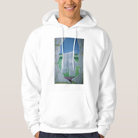 Tastende Statuen Hoodie (Vorderseite)