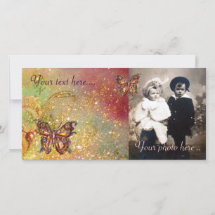 TASTENFLÄCHE IN GLITZERN, gelb, braun