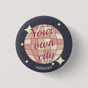 Tastenhintergrund Stadt Dorf benutzerdefinierter N Button