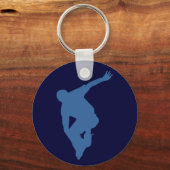 Tastenkette Silhouette Schlüsselanhänger (Vorderseite)
