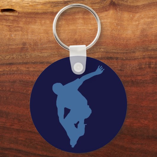 Tastenkette Silhouette Schlüsselanhänger (Vorderseite)