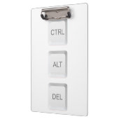 Tastenkombination CTRL ALT DEL für SlipperyJoe Klemmbrett (Links)