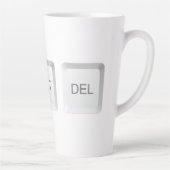 Tastenkombination CTRL ALT DEL für SlipperyJoe Milchtasse (Rechts)