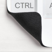 Tastenkombination CTRL ALT DEL für SlipperyJoe Mousepad (Ecke)