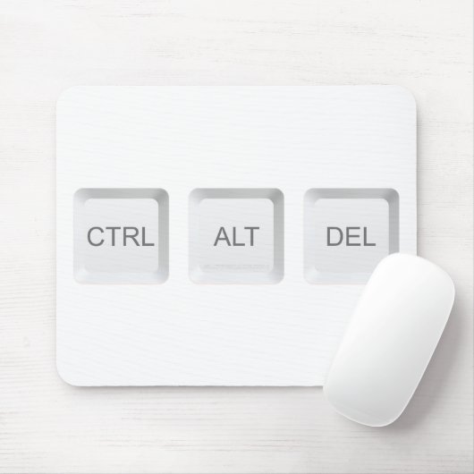 Tastenkombination CTRL ALT DEL für SlipperyJoe Mousepad (Mit Mouse)