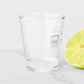 Tastenkombination CTRL ALT DEL für SlipperyJoe Schnapsglas (Links)