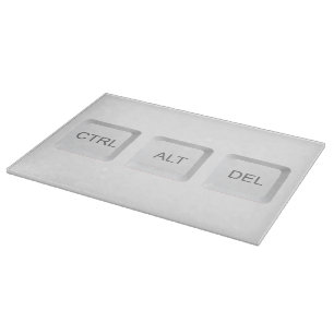 Tastenkombination CTRL ALT DEL für SlipperyJoe Schneidebrett