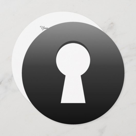 Tastenkombination Einladung (Vorne/Hinten)