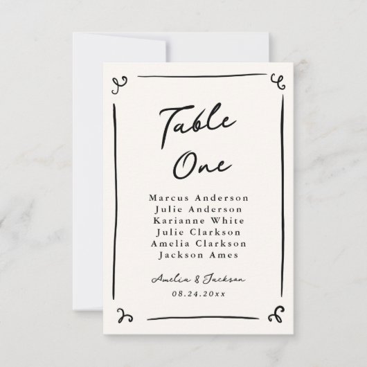 Tastenkombination Einladung (Vorderseite)