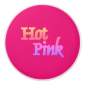 Tastenkombination für die Keramik in Rosa Keramikknauf (Vorderseite)