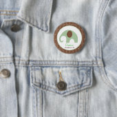 Tastenkombination für kleine Elefanten (blau) TAG Button (Beispiel)