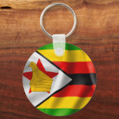 Tastenkombination für Simbabwe Schlüsselanhänger (Vorderseite)