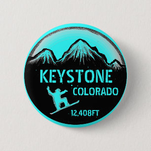 Tastenkombination Keystone Colorado aquamarine Sno Button