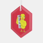 Tastenkombination Ornament Aus Glas (Vorderseite Links)