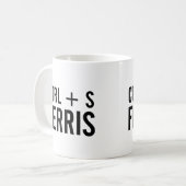 Tastenkombination STRG + S (Gerettet) Riesentastat Kaffeetasse (Vorderseite Links)