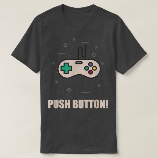 Tastenkombinationen für den Gamecontroller T-Shirt (Design vorne)